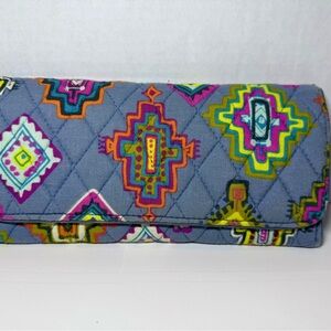 VERA BRADLEY - RFID Trifold Wallet - Painted Medallions